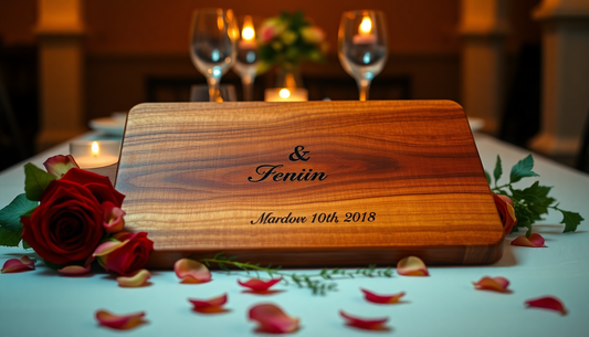 Why a Custom Cutting Board Wedding Gift is the Ideal Choice