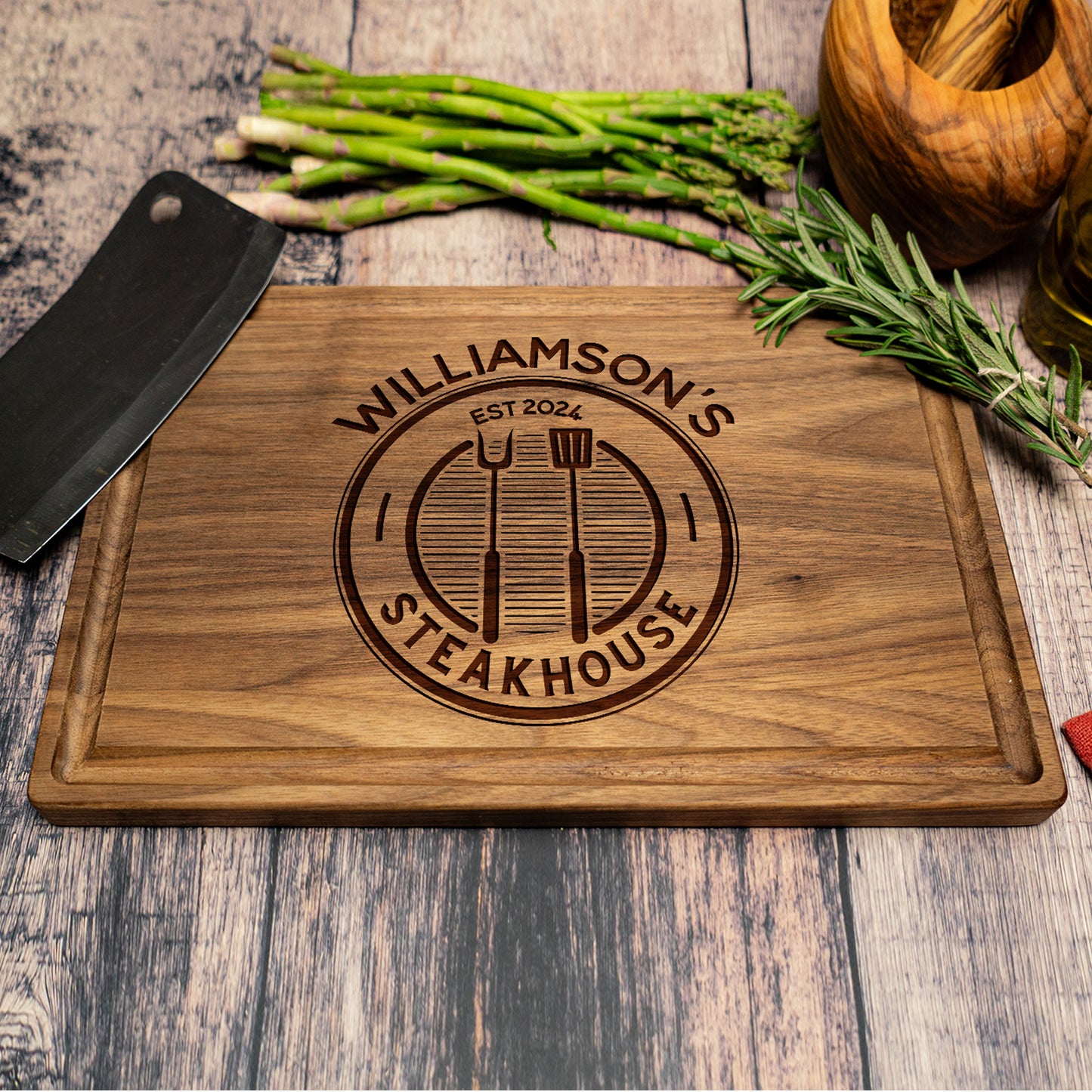 Tayfus Custom Hand-Printed Cutting Boards - Elegant & Unique Designs