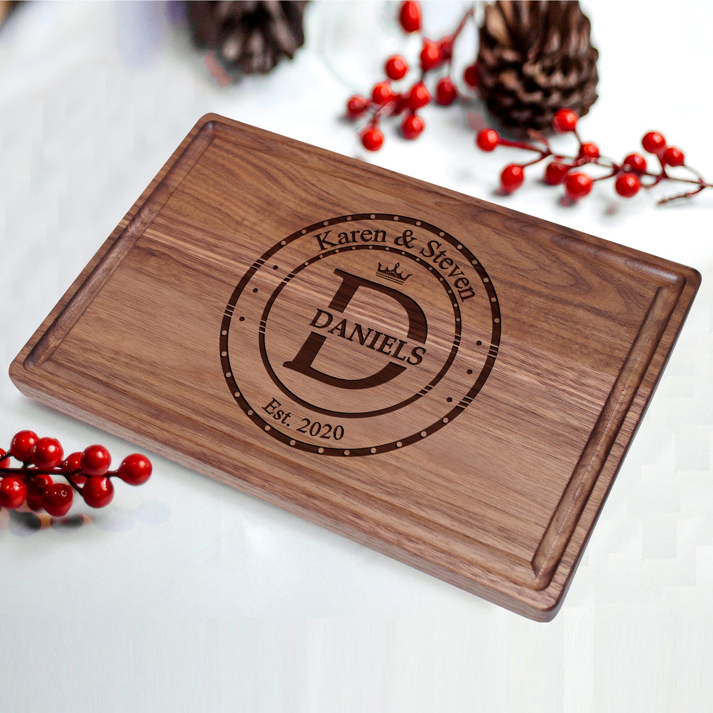 Tayfus Elegant Personalized Family Sign - Unique Decorative Design