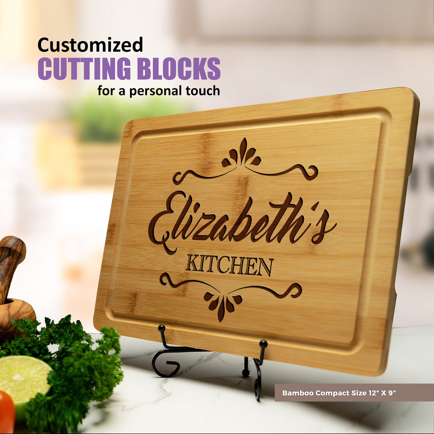 Tayfus Elegant Personalized Family Name Sign