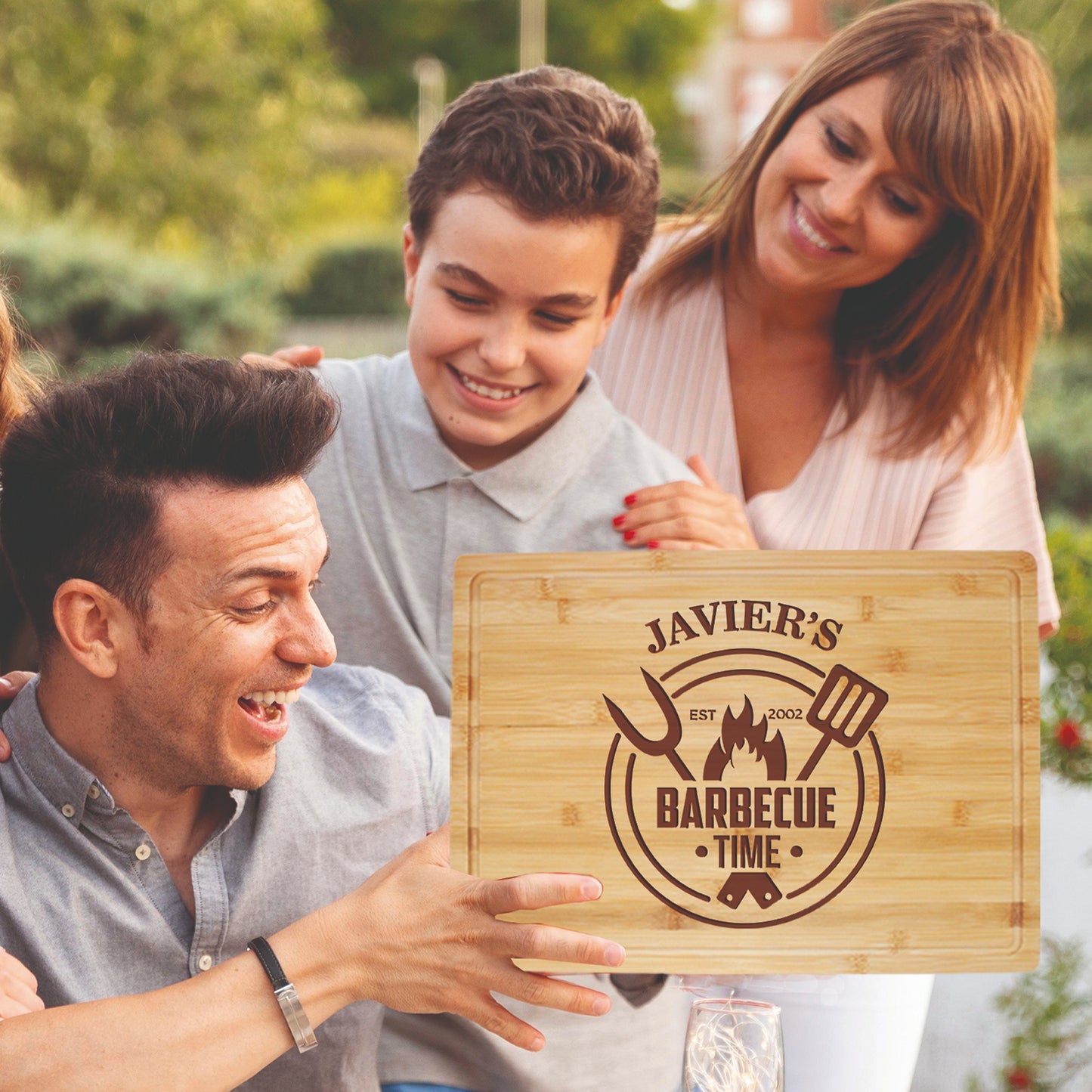 Tayfus Personalized BBQ Cutting Board - Grill Lover’s Essential