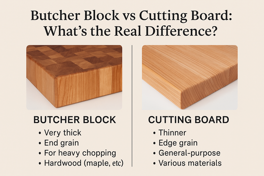 Butcher Block vs Cutting Board: What’s the Real Difference?