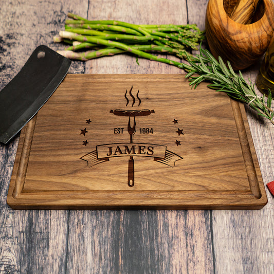 Tayfus Custom Engraved Cutting Board - TAYFUS Exclusive Design