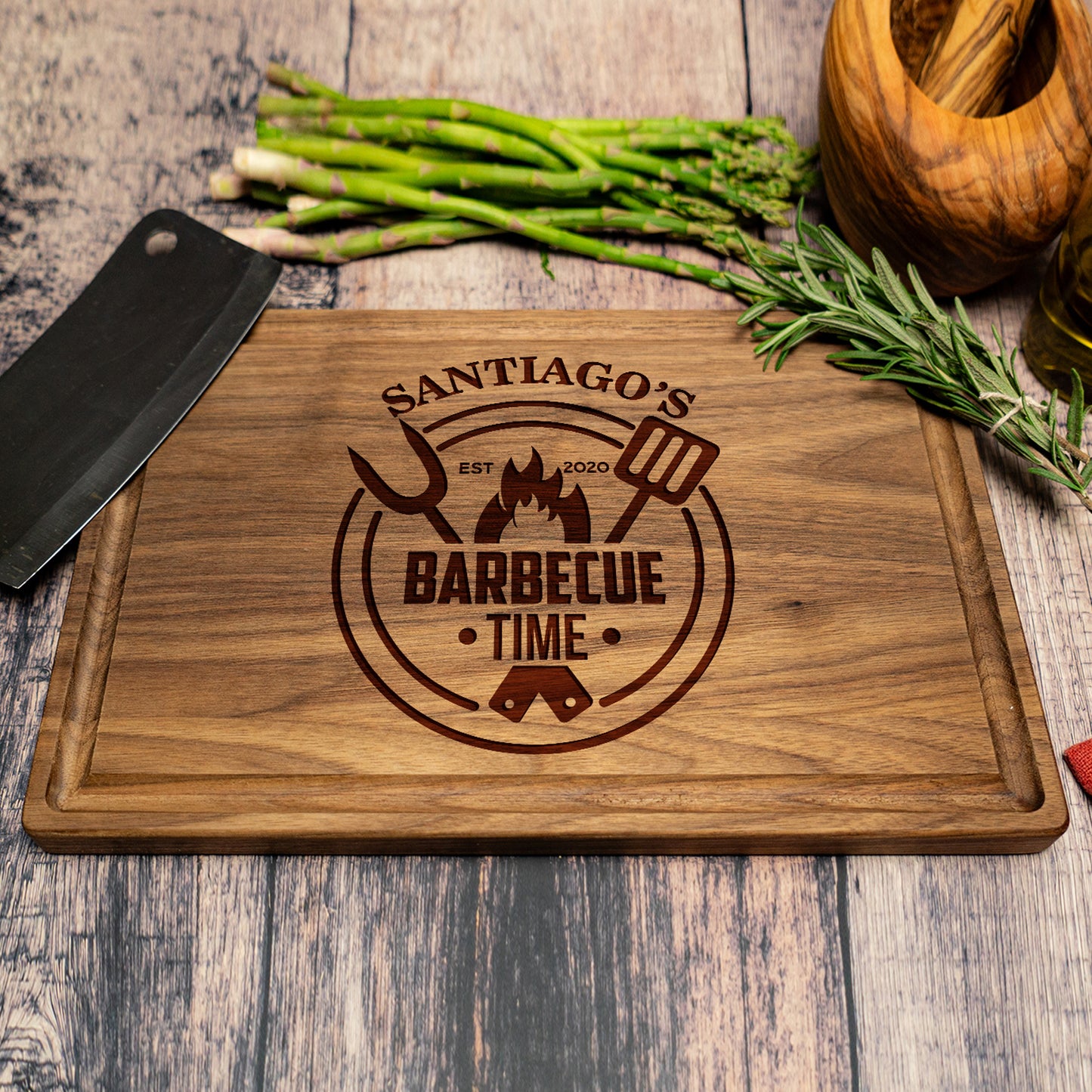 Tayfus TAYFUS Custom Wood Board - Ideal for Chefs and Home Cooks