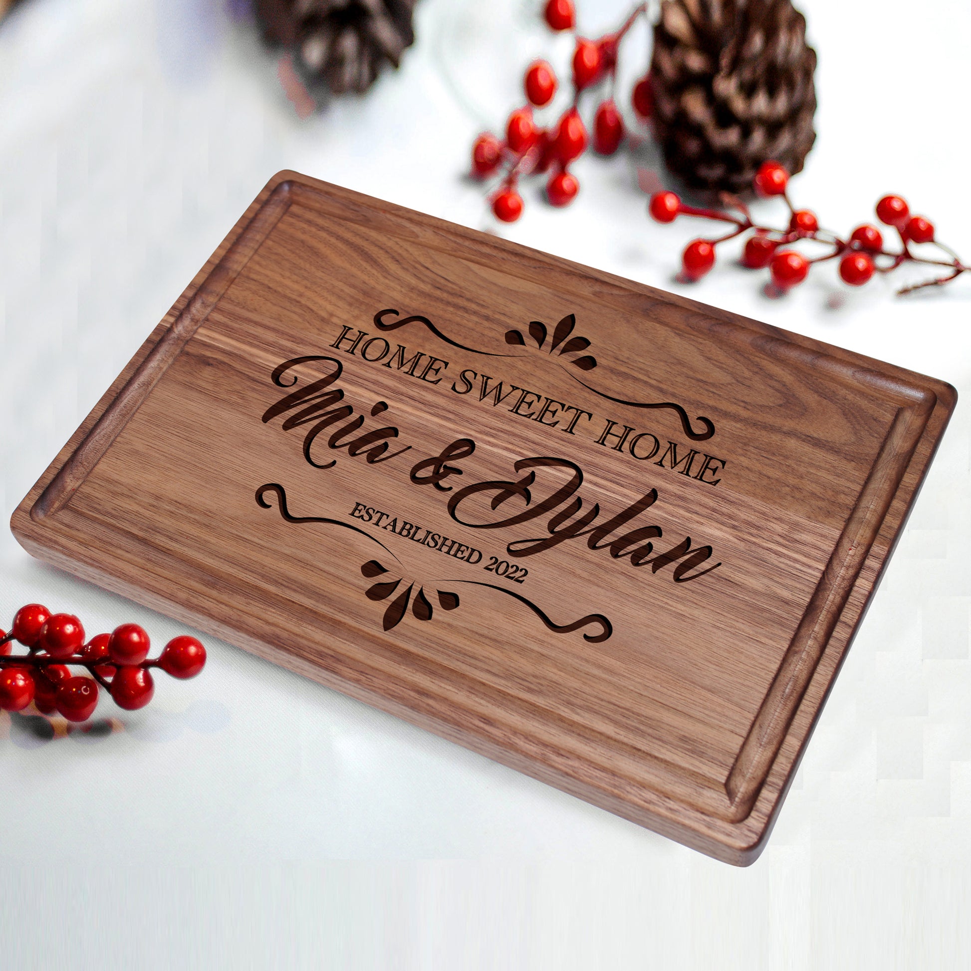 Tayfus Holiday Cutting Board by TAYFUS - Custom Christmas Gift