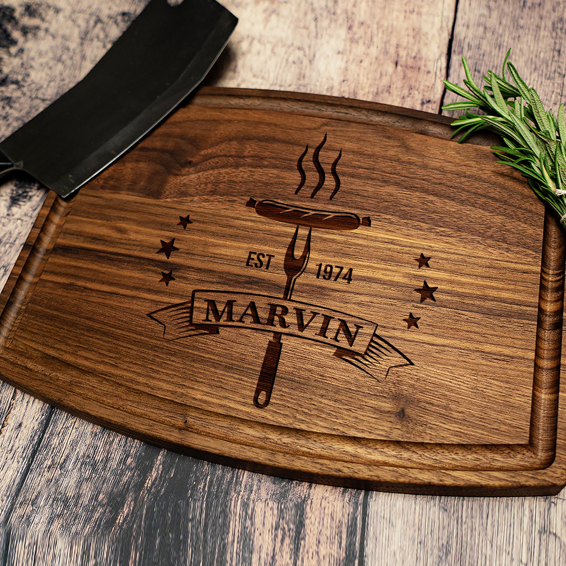 Tayfus Custom Engraved Cutting Board - TAYFUS Exclusive Design