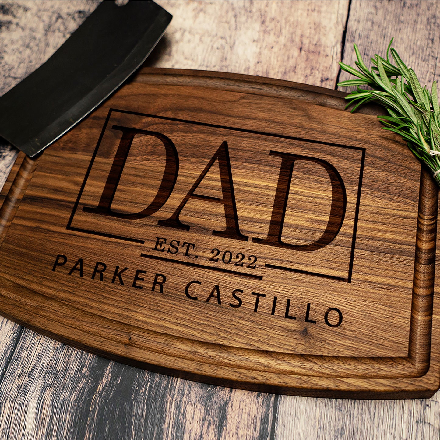 Tayfus TAYFUS Custom Wood Cutting Board - Engraved for Memories