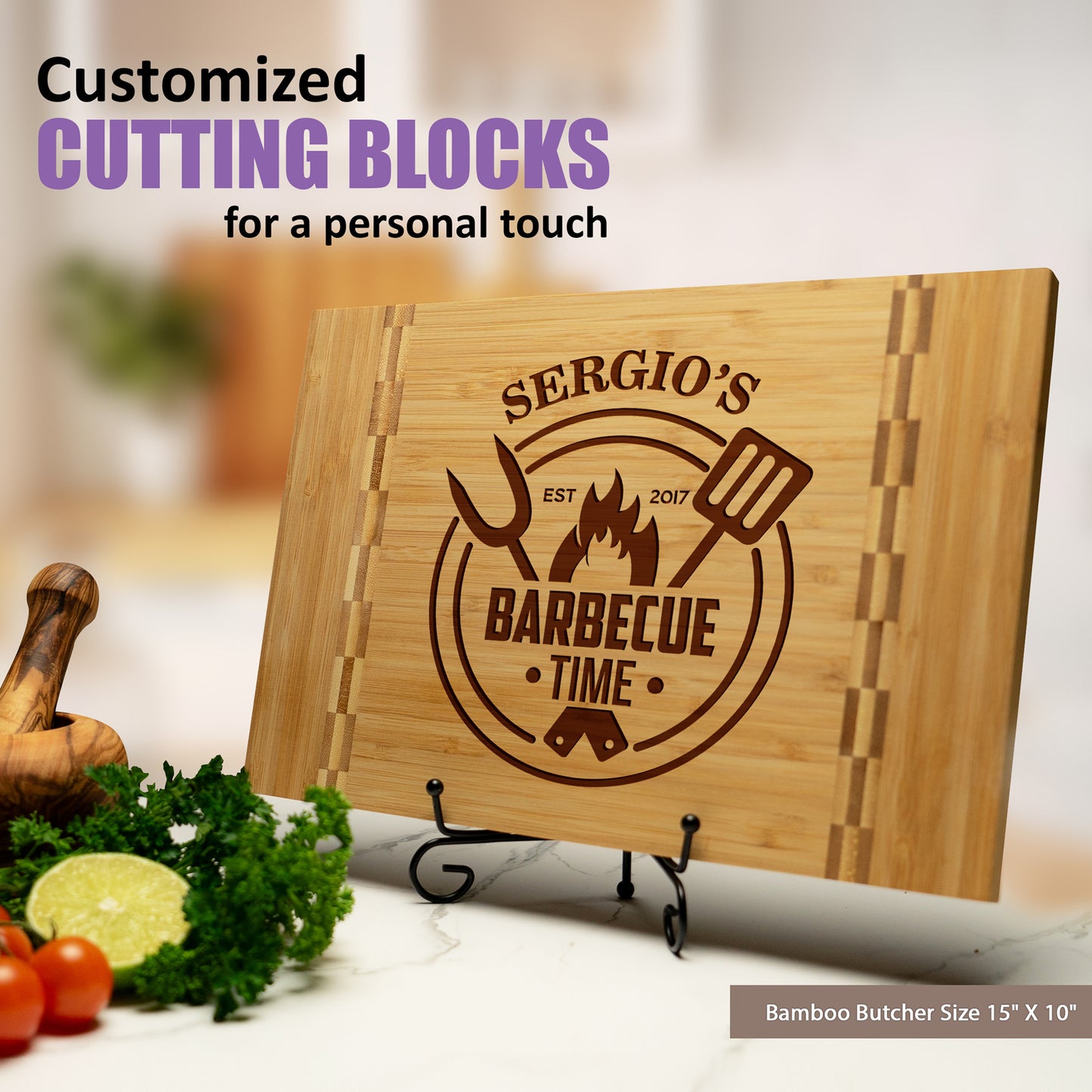 Tayfus TAYFUS Custom Wood Board - Ideal for Chefs and Home Cooks