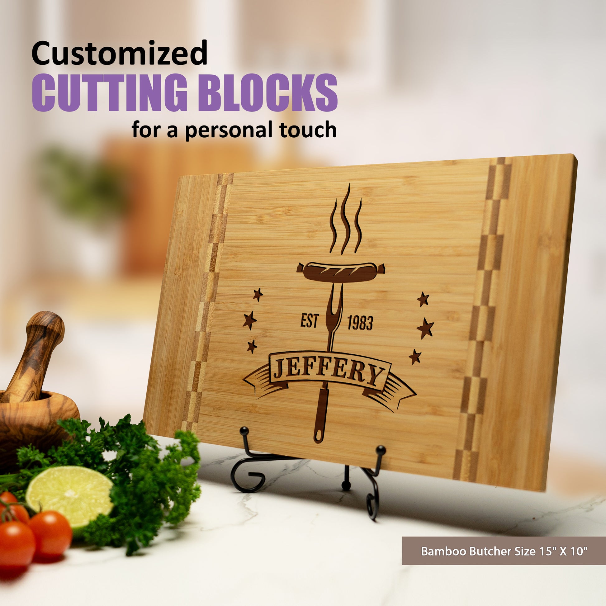 Tayfus Custom Engraved Cutting Board - TAYFUS Exclusive Design