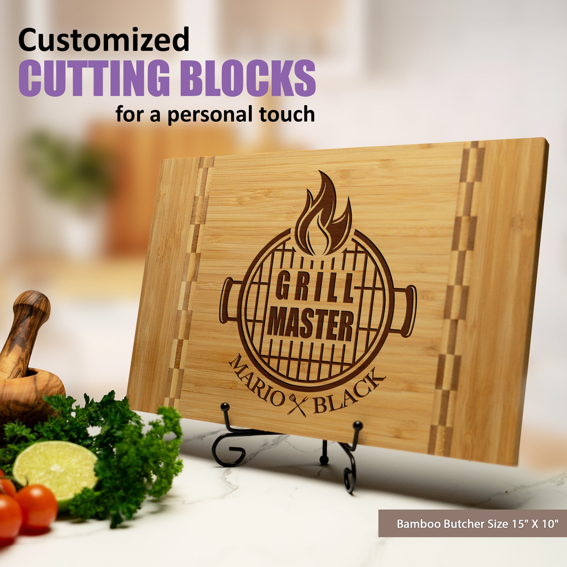 Tayfus TAYFUS Cutting Board - Personalized Gifts for Home Cooks