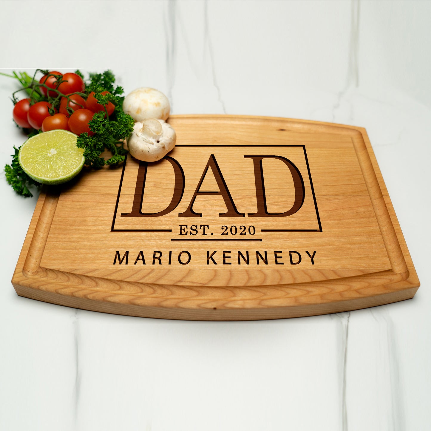 Tayfus TAYFUS Custom Wood Cutting Board - Engraved for Memories