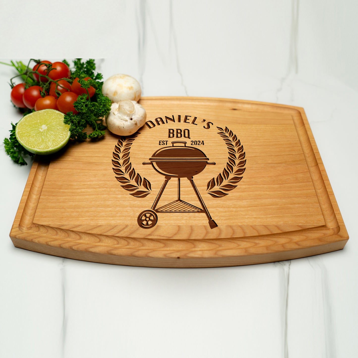 Tayfus Unique TAYFUS Cutting Board - Custom Engraved Kitchen Gift