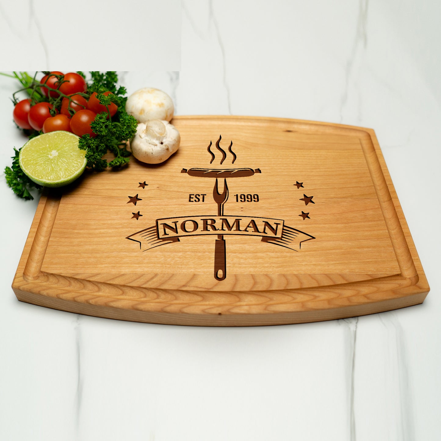 Tayfus Custom Engraved Cutting Board - TAYFUS Exclusive Design