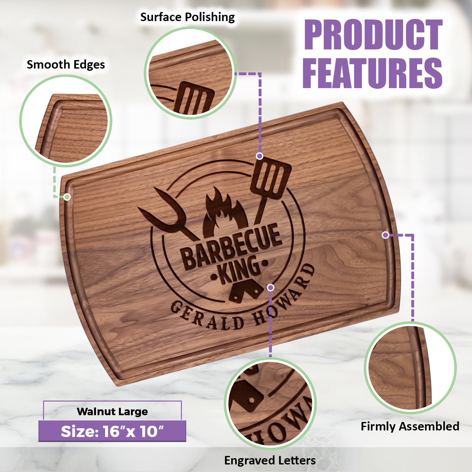 Tayfus Custom Cutting Board by TAYFUS - Make It Your Own