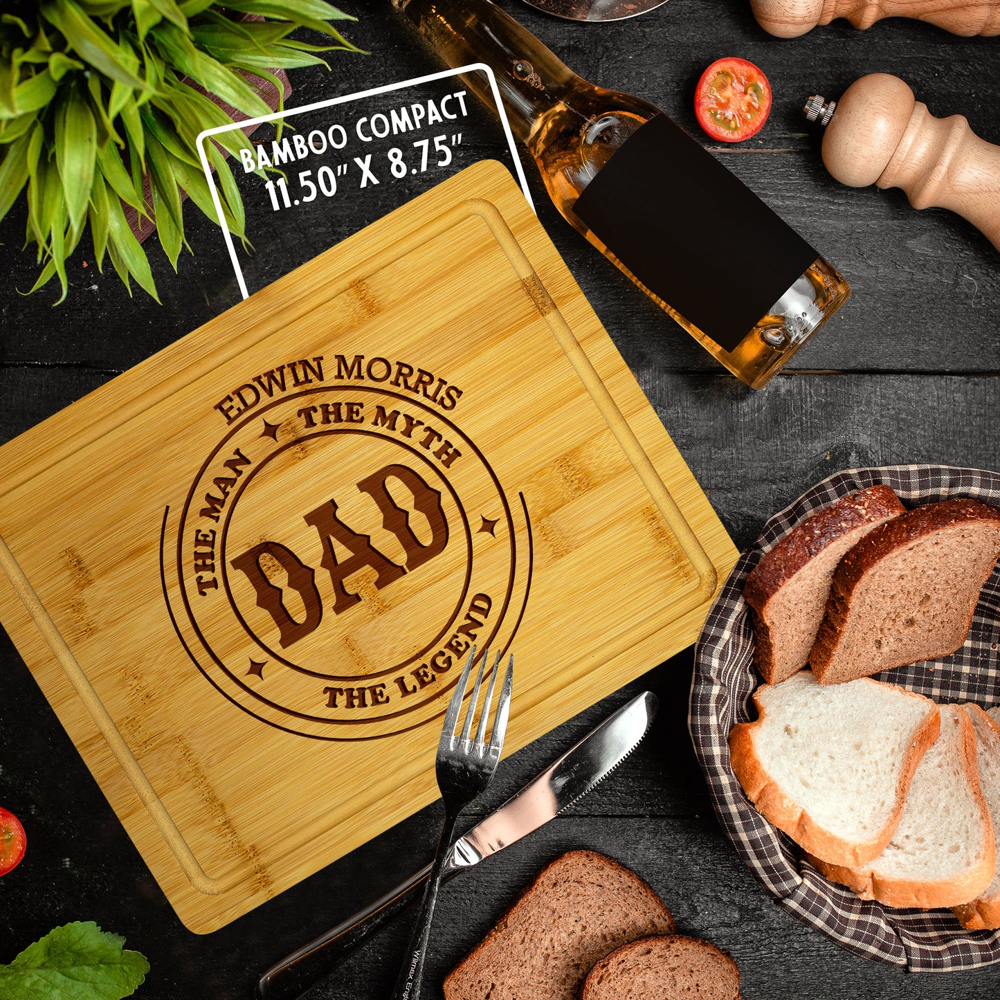 Tayfus TAYFUS Custom Cutting Board - Ideal for Special Occasions