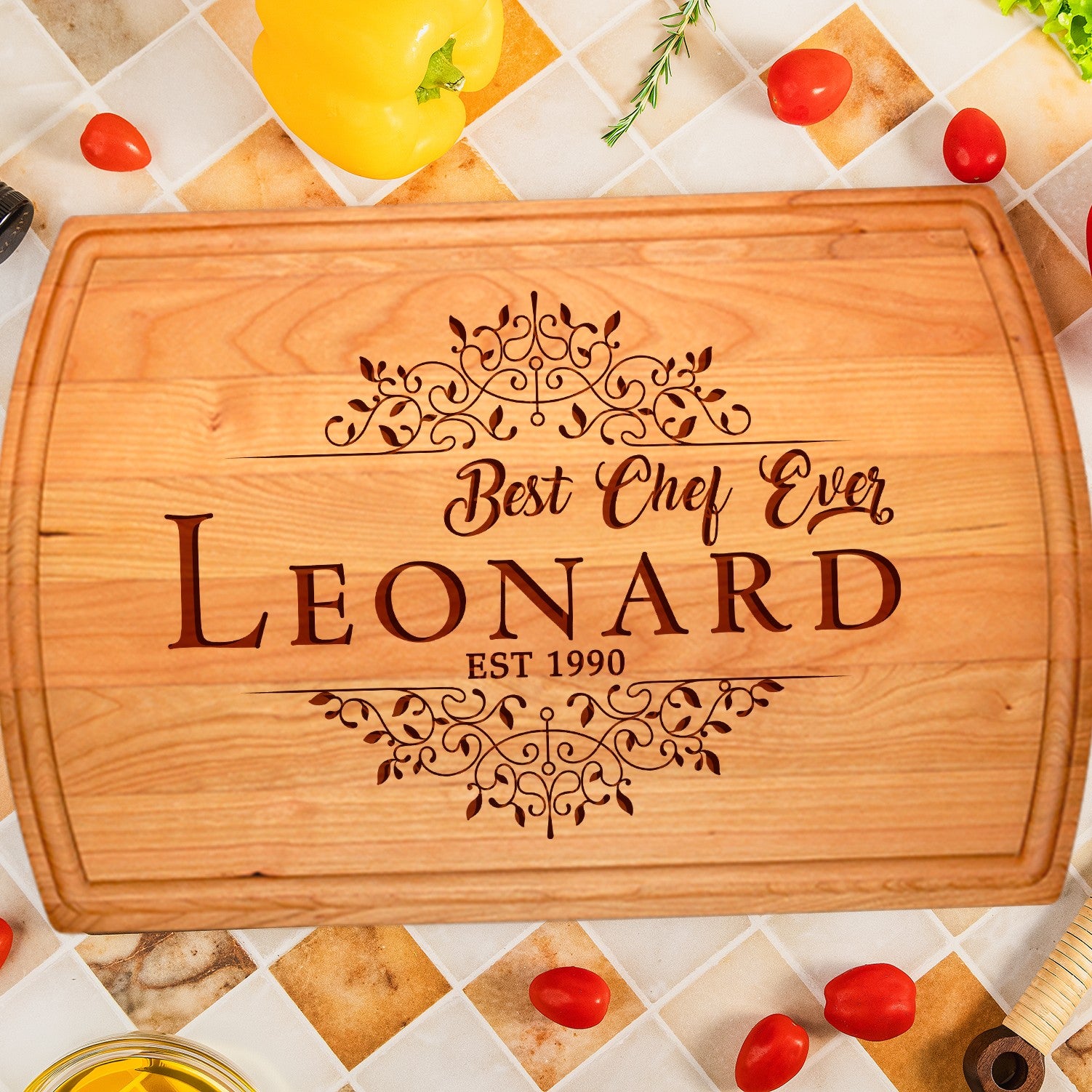 Tayfus Personalized TAYFUS Cutting Board - Timeless Kitchenware