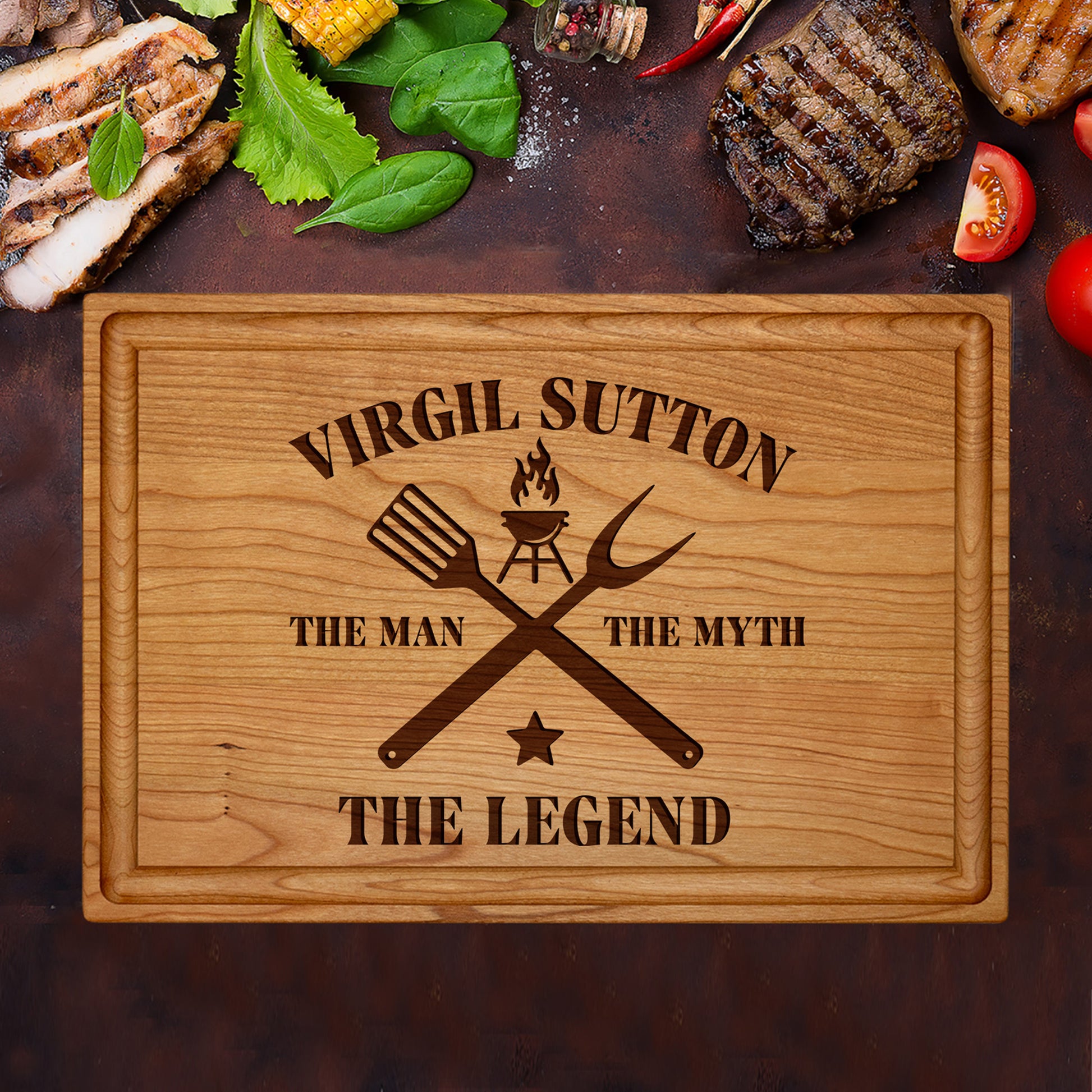 Tayfus TAYFUS Personalized Cutting Board - Handmade Elegance