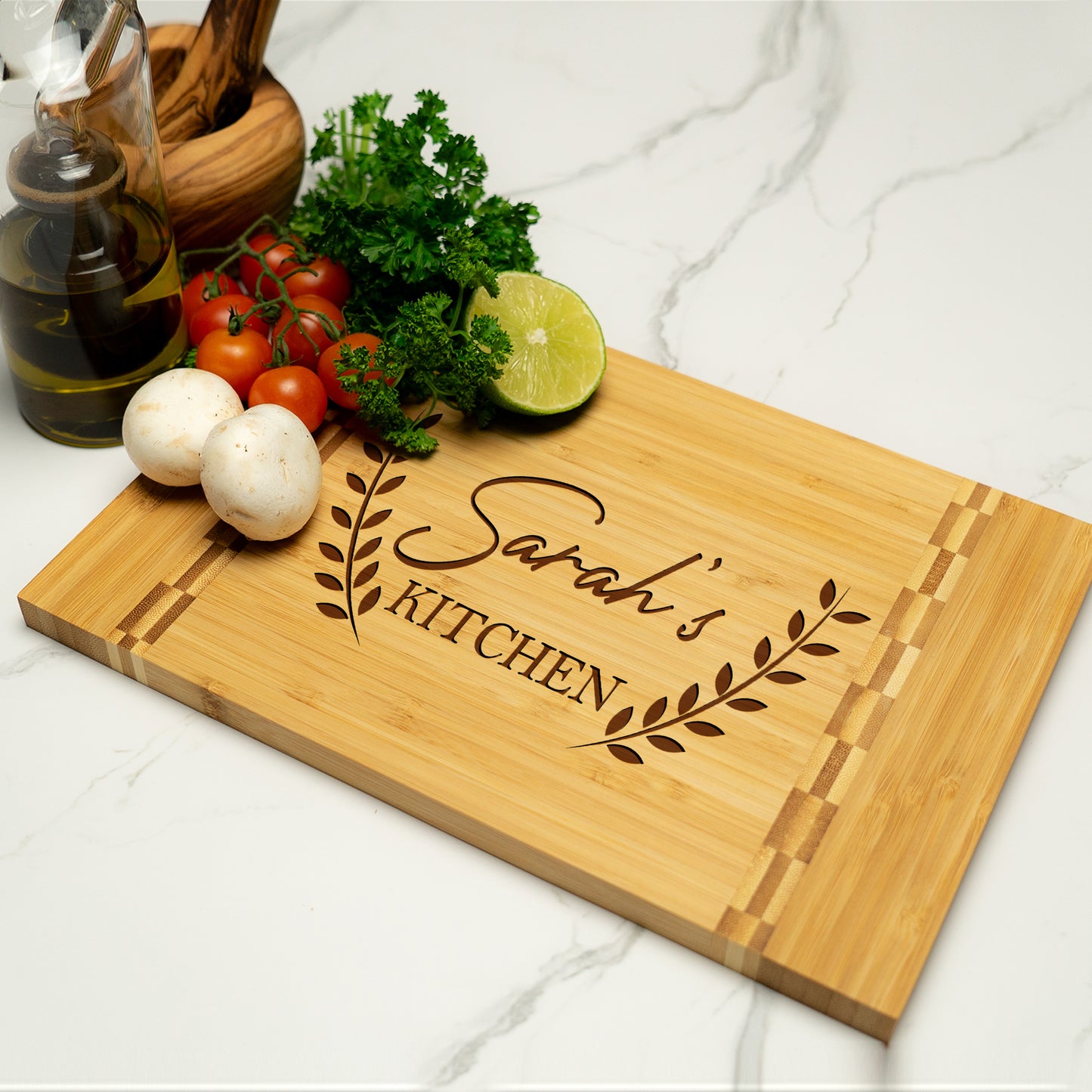 Tayfus TAYFUS Personalized Cutting Board - A Festive Christmas Gift