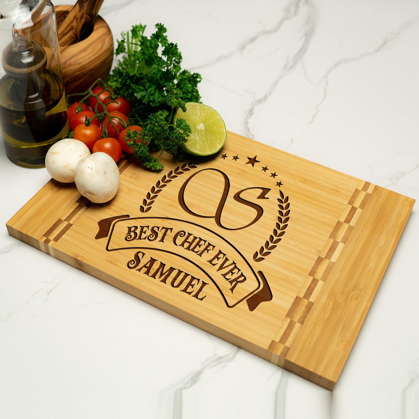 Tayfus TAYFUS Christmas-Themed Cutting Board - Personalized Gift Idea