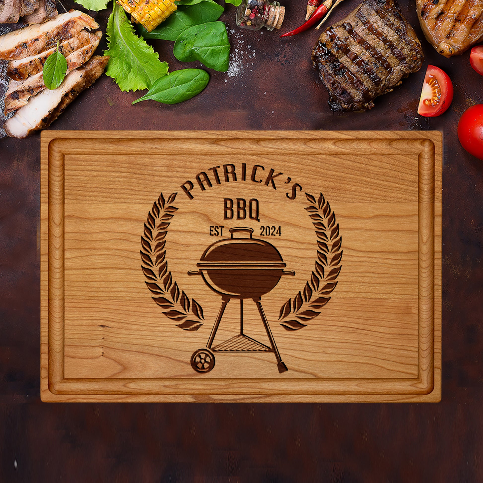 Tayfus Unique TAYFUS Cutting Board - Custom Engraved Kitchen Gift