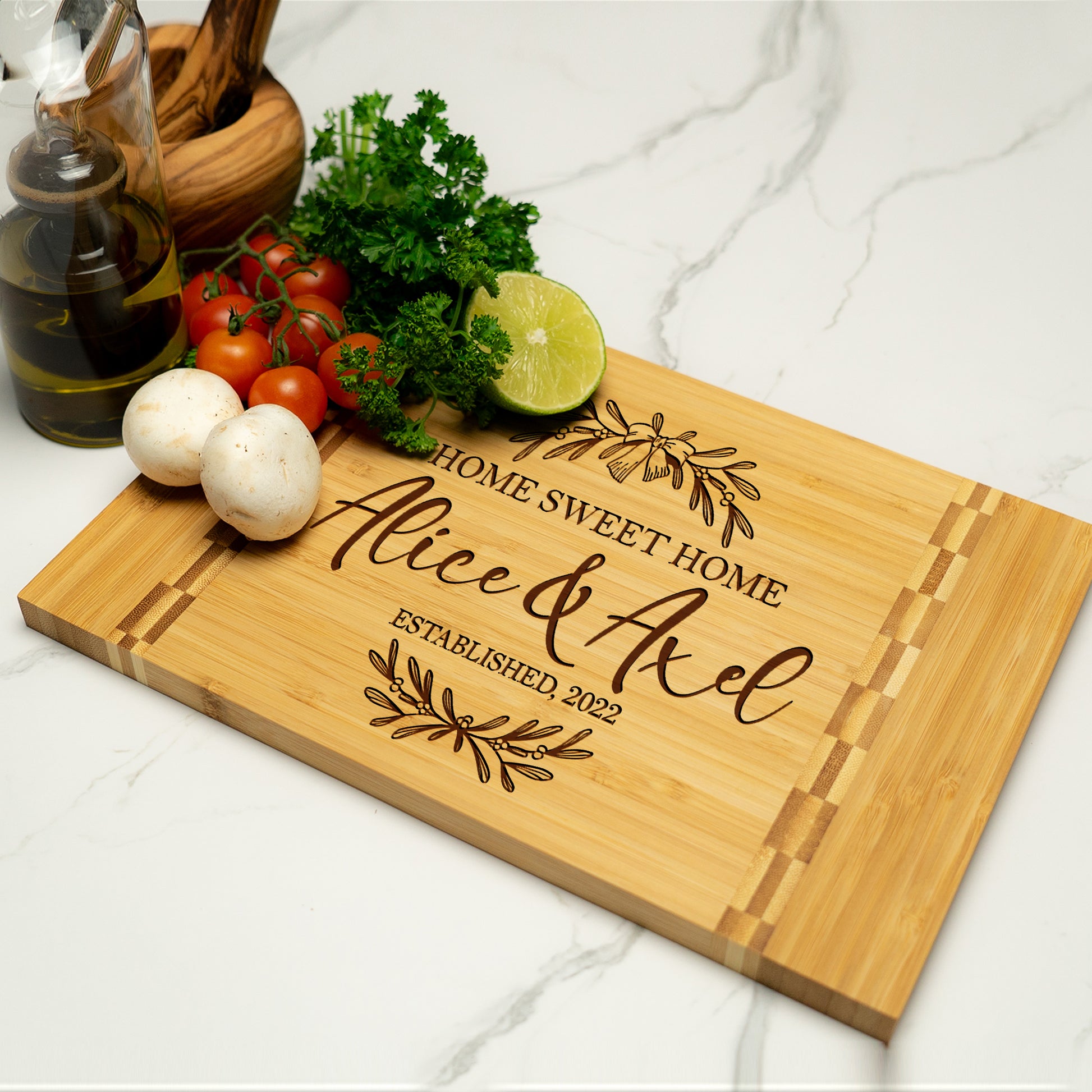 Tayfus Custom Engraved Christmas Cutting Board - TAYFUS Holiday Special