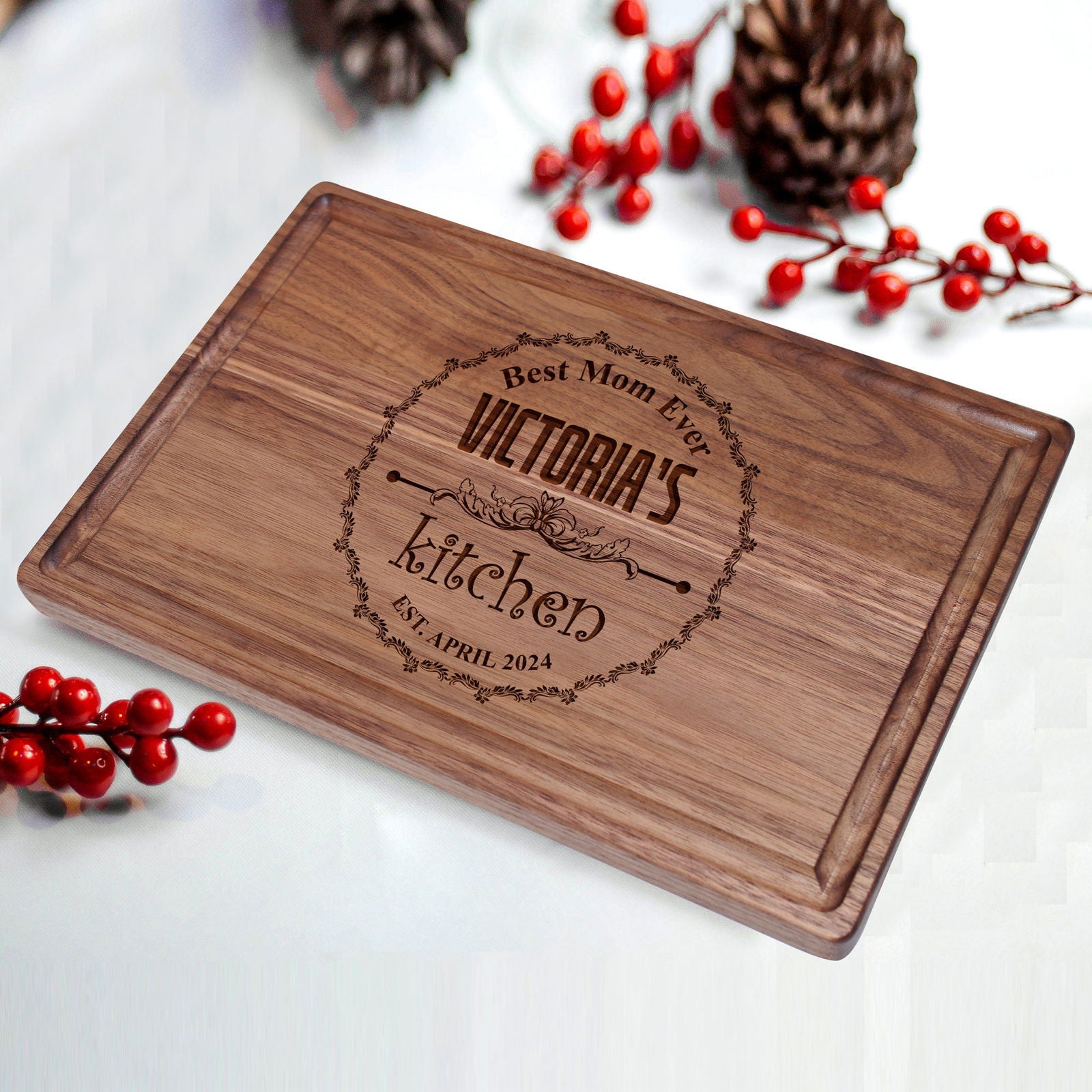 Tayfus TAYFUS Engraved Board - The Best Personalized Gift for Chefs