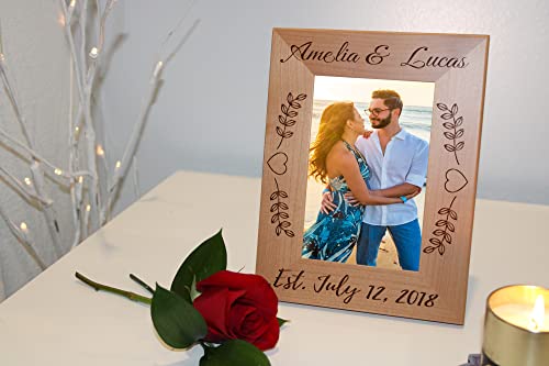Personalized Photo Frame - Customized Wooden Picture Frame - Tayfus