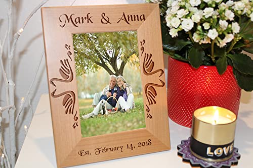 Personalized Photo Frame - Customized Wooden Picture Frame - Tayfus