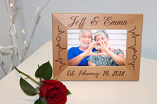 Tayfus Personalized Photo Frame - Customized Wooden Picture Frame